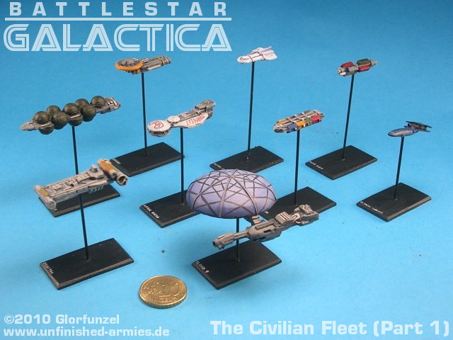 Battlestar Galactica – The Civilian Fleet Part 1