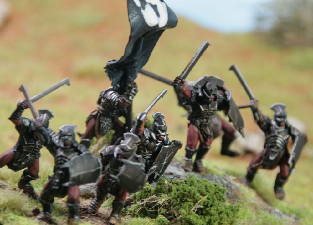 Fighting Uruk-hai Multibase for WotR or Impetus