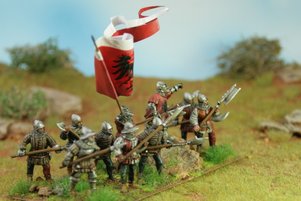 Kronberger Fehde – Infantry with polearms from Frankfurt